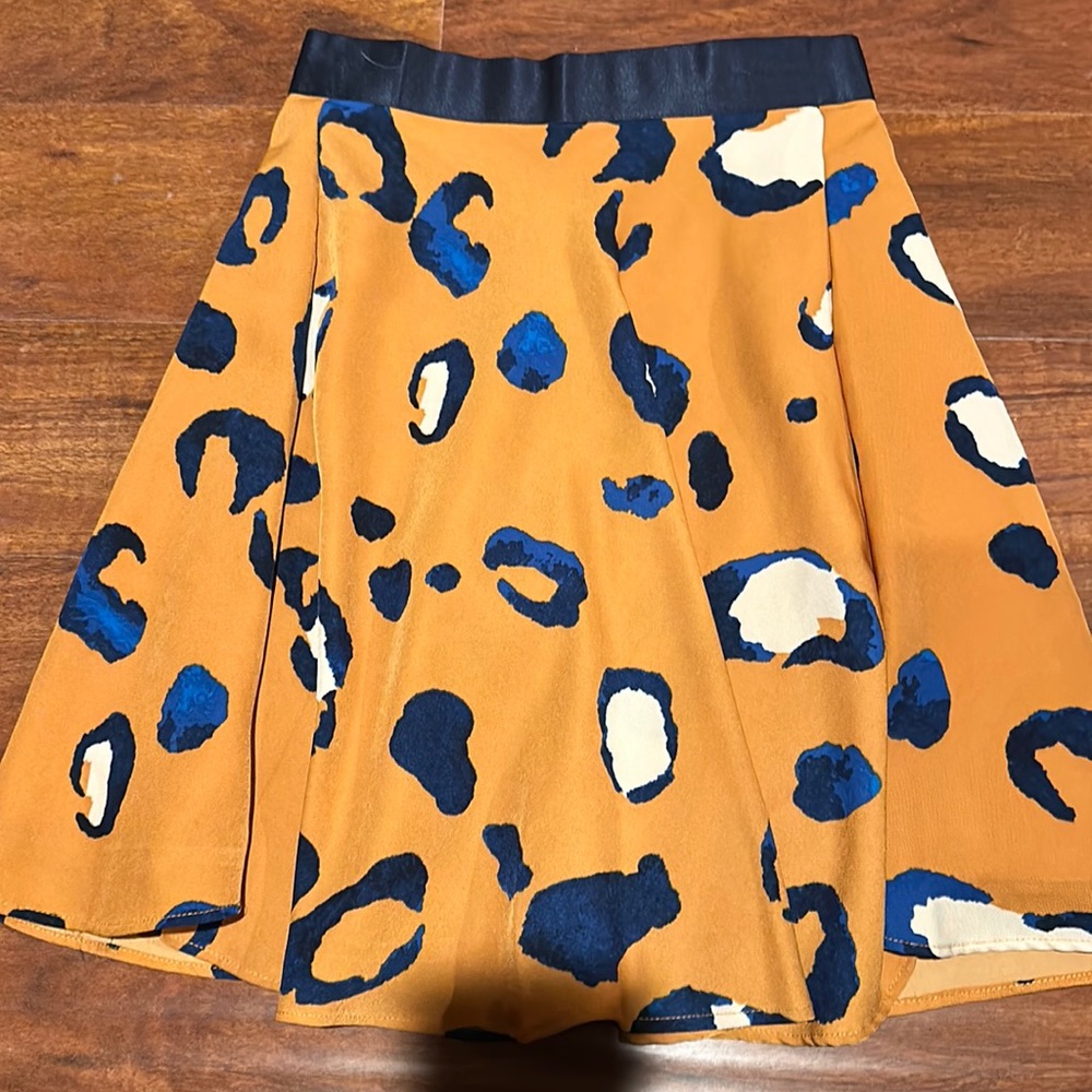 Phillip Lim Target leopard skater skirt